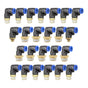 Pneumatic Elbow Quick Connector Air Fittings Thread Elbow Adapter Pl4-16 Pl6-01 Smile Home Pl10-02 V1189-LWWAL-20260327-04228