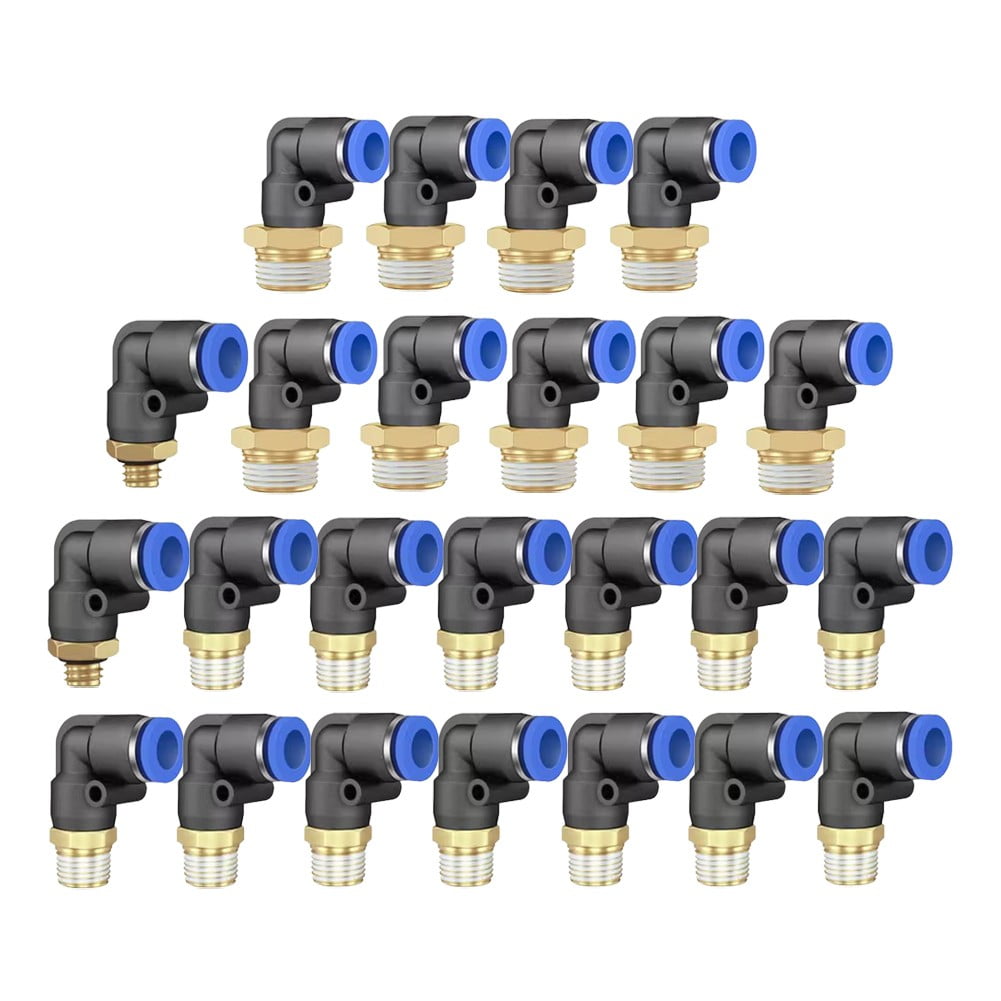 Pneumatic Elbow Quick Connector Air Fittings Thread Elbow Adapter Pl4-16 Pl6-01 Smile Home Pl10-03 V1189-LWWAL-20260327-04229
