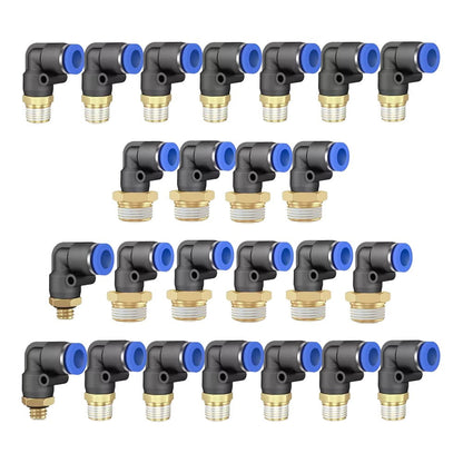 Pneumatic Elbow Quick Connector Air Fittings Thread Elbow Adapter Pl4-16 Pl6-01 Smile Home Pl10-03 V1189-LWWAL-20260327-04229