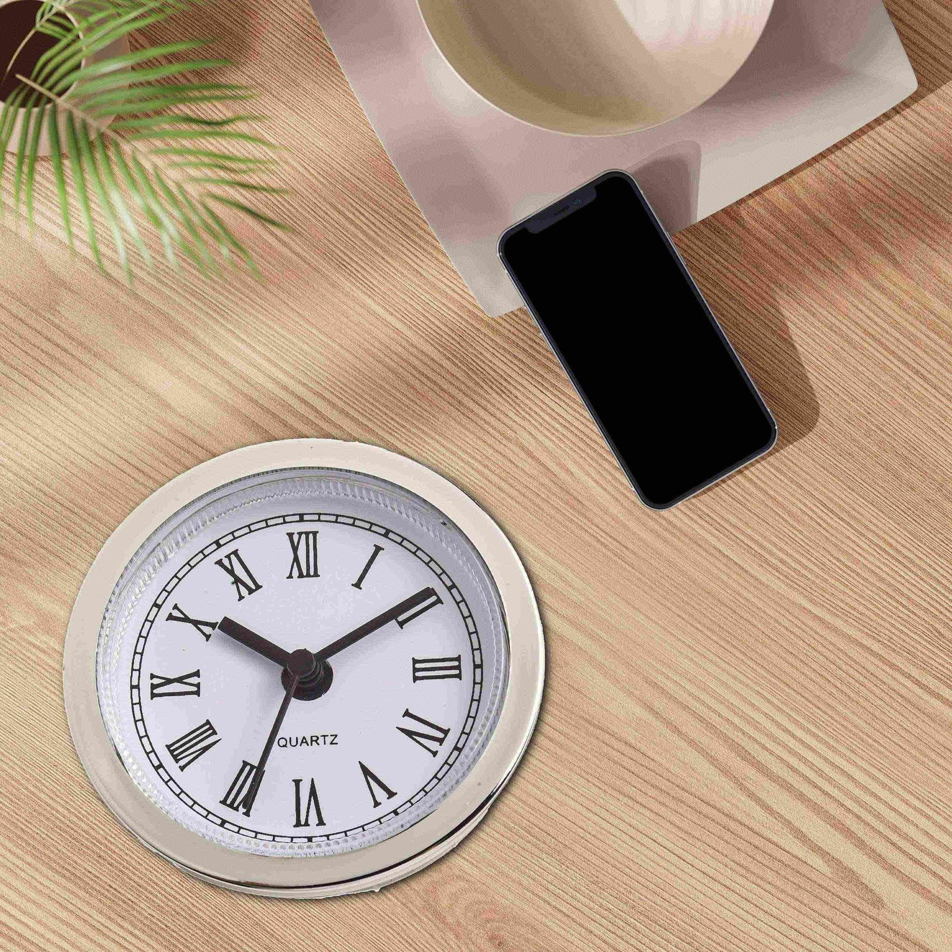 60MM Quartz Clock Inserts Movement Replacement DIY Gold Arabic Numbers Quartz Clock Inserts Repair Tools V1189-LWWAL-20260327-04240