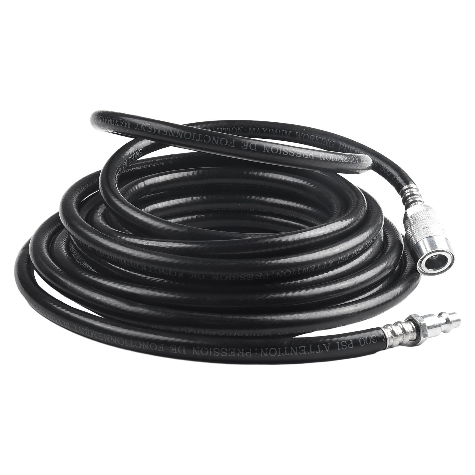 Air Compressor Hose 24.6Ft Pvc Pneumatic Accessories With Quick Connect Air Hose For Pneumatic Tools Air V1189-LWWAL-20260327-04245