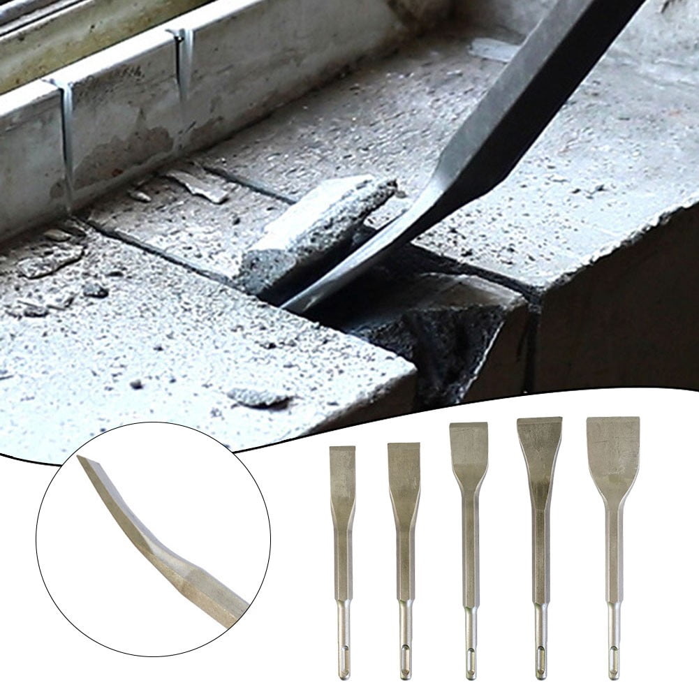 Curved Chisel Chisel Bit Drill Bit Round Shank Sds-Plus Square Handle 1Pc Carbon Steel Elbow Electric Pick V1189-LWWAL-20260327-04249