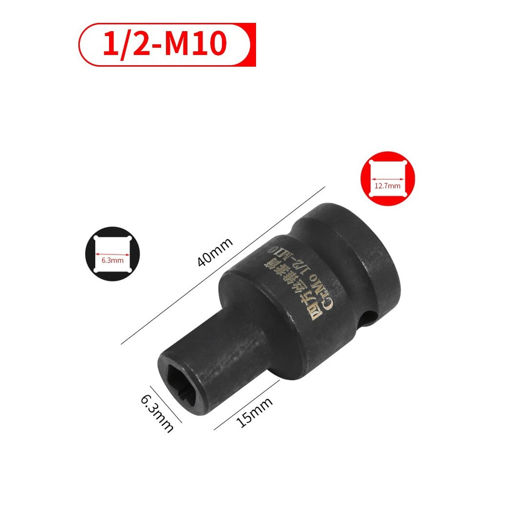 Tap Socket Double Square Head 1/2Inch Driver For Pneumatic Wrench Tool Accessories And Parts Replacement V1189-LWWAL-20260327-04251
