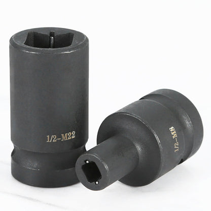 Tap Socket Double Square Head 1/2Inch Driver For Pneumatic Wrench Tool Accessories And Parts Replacement V1189-LWWAL-20260327-04251