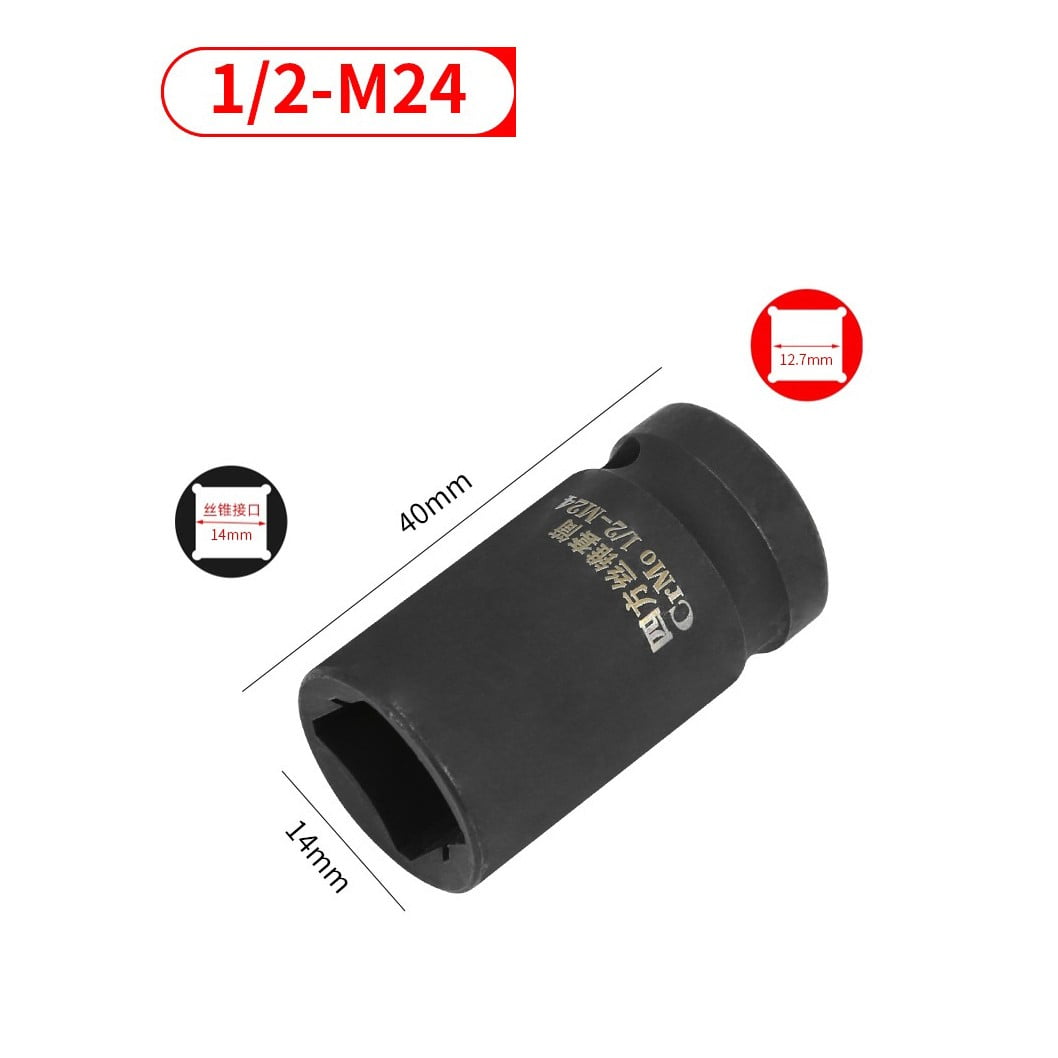 Tap Socket Double Square Head 1/2Inch Driver For Pneumatic Wrench Tool Accessories And Parts Replacement V1189-LWWAL-20260327-04257