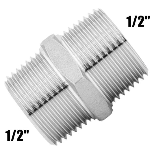 Extension Pipe Shower Hose Longer Extend Stainless Steel 1/2Inch Adapter Bathroom Accessories Rvs Bathtubs V1189-LWWAL-20260327-04264