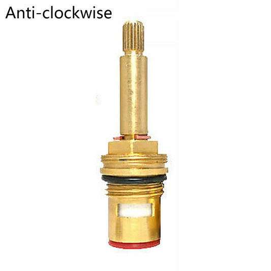 Shower Bath Taps Valve Cartridge Quarter Turn Flow Long Tall Stem Insert 20 1/2" Bathroom Fixture Faucet V1189-LWWAL-20260327-04266
