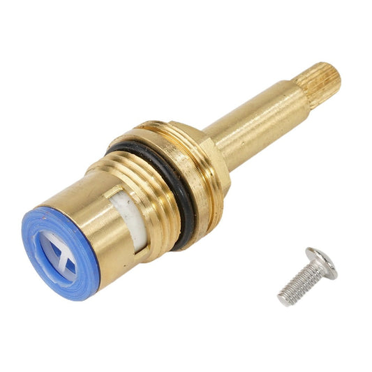 Shower Bath Taps Valve Cartridge Quarter Turn Flow Long Tall Stem Insert 20 1/2" Bathroom Fixture Faucet V1189-LWWAL-20260327-04267