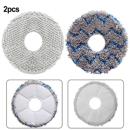 linyes 2 Pcs Mop Cloth Pads For Dream Me W10s W10s Pro Cleaning Robot Vacuum Cleaner Sweeper Spare Part V1189-LWWAL-20260327-04283