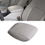 For Honda For Pilot 2009-2015 Leather Center Console Lid Armrest Cover Microfiber Protective Skin Gray V1189-LWWAL-20260327-04287