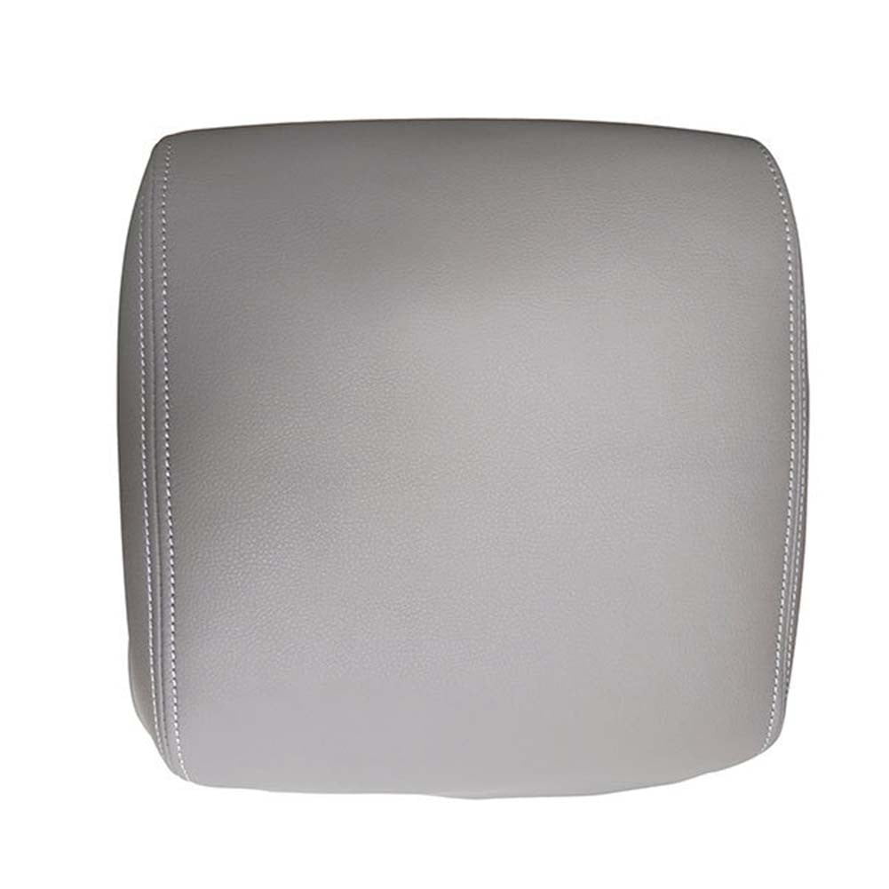 For Honda For Pilot 2009-2015 Leather Center Console Lid Armrest Cover Microfiber Protective Skin Gray V1189-LWWAL-20260327-04287