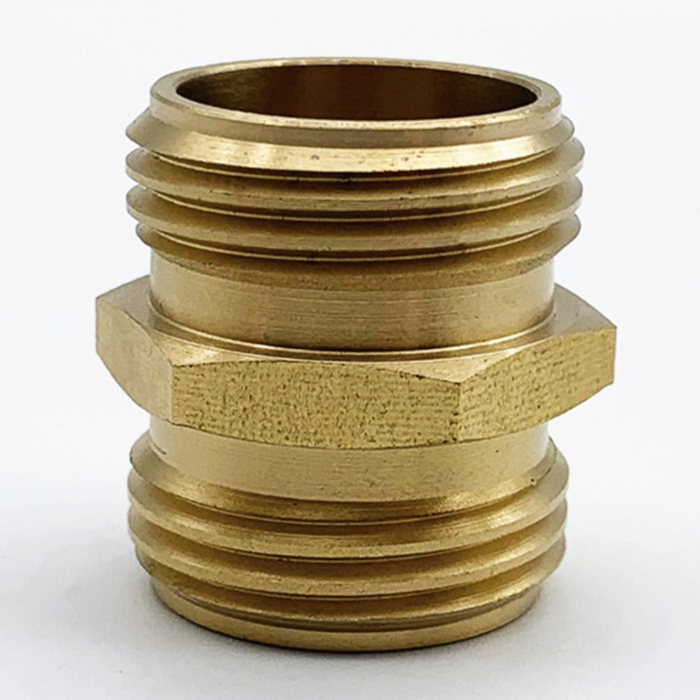 Brass Garden Hose Adapter Male To Male Quick Connector 2 Pack 34 Inch YIWEI V1189-LWWAL-20260327-04293