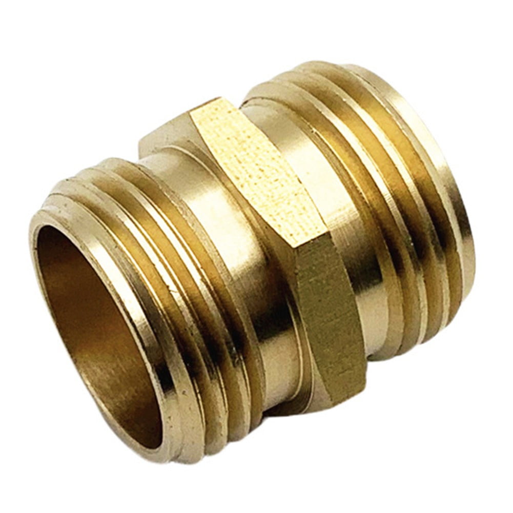 Brass Garden Hose Adapter Male To Male Quick Connector 2 Pack 34 Inch YIWEI V1189-LWWAL-20260327-04293