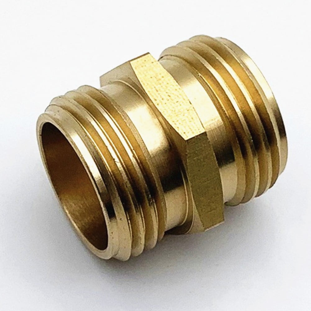 Brass Garden Hose Adapter Male To Male Quick Connector 2 Pack 34 Inch YIWEI V1189-LWWAL-20260327-04293