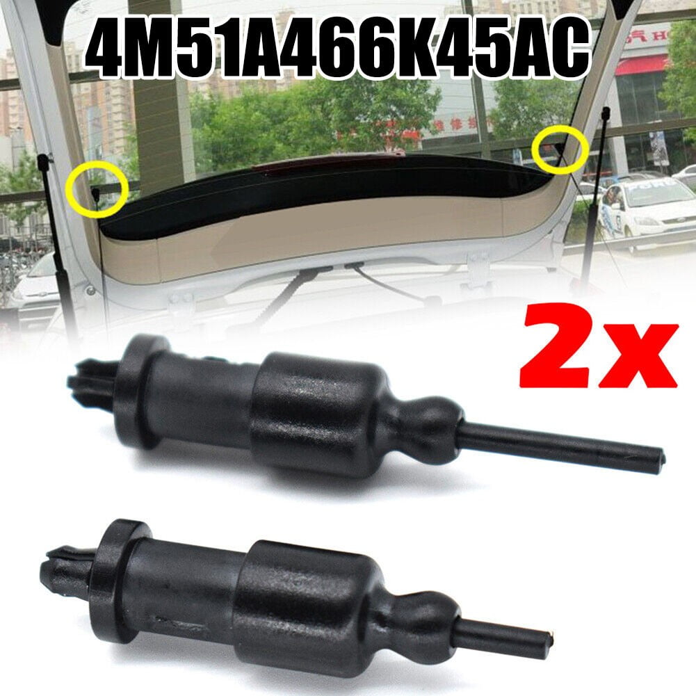 Rear Parcel Shelf Tray Strap String For Ford Focus Mk2 Cmax 4M51A466K45Ac Black Universal Fit Pack Of 2 V1189-LWWAL-20260327-04295