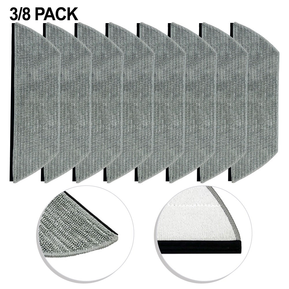 LLDI 6 Microfiber Mop Pads Compatible with For Shark AV2800ZE Robot Vacuums 3 PACK V1189-LWWAL-20260327-04302