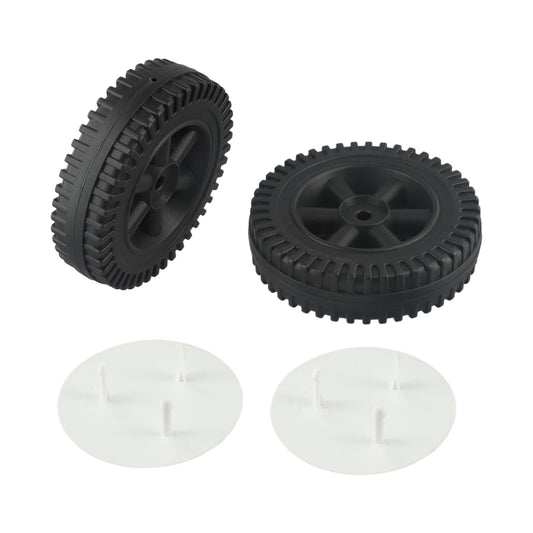 Lierteer 2Pcs/Set Grill Wheels Replacement Parts 170/177mm 7 Inch BBQ Grill Wheel Barbecue Grills Kitchen V1189-LWWAL-20260327-04305
