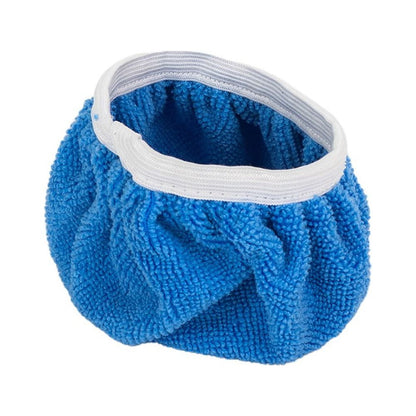 LLDI Polisher Buffing Pads Bonnet Cover Light Blue 10pcs 5-6Inch Microfiber V1189-LWWAL-20260327-04307