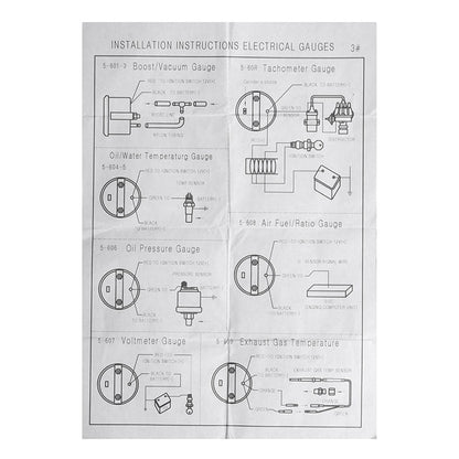 52Mm Black Car Vacuum Gauge With Professional Installation Recommended V1189-LWWAL-20260327-04313
