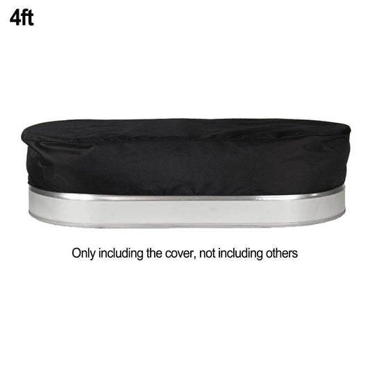 4Ft/6Ft/8Ft Bathtub Cover Pool Hot Tub Cover Oval Reservoir Ice Bath Cover Tank Cover Oxford Cloth Waterproof V1189-LWWAL-20260327-04325