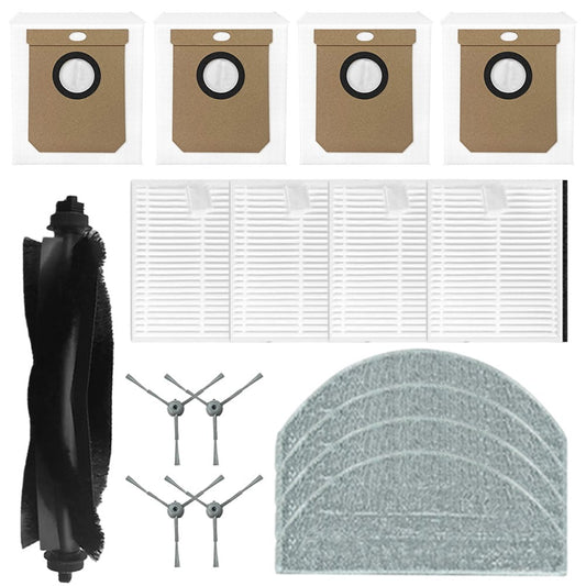 Hoover Hg4 Hydro Pro Vacuum Kit - Filters Mop Cloths Side Brushes Main Brush Dust Bags For Hoover Hg4 Hydro V1189-LWWAL-20260327-04331