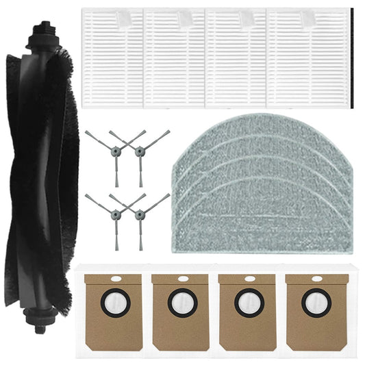 Hoover Hg4 Hydro Pro Vacuum Kit - Filters Mop Cloths Side Brushes Main Brush Dust Bags For Hoover Hg4 Hydro V1189-LWWAL-20260327-04331