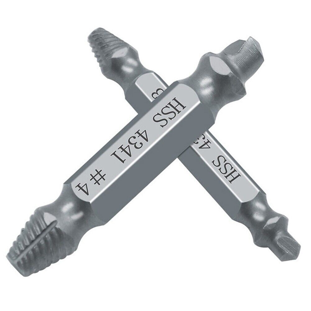 LLDI 6Pcs Damaged Screw Extractor Easy Out Set Bolt Stud Remover Drills Tools Kit Tap 2-12mm Quickly Extract V1189-LWWAL-20260327-04335