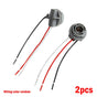 LLDI 2x Car 1157 Bulb Socket BAY15D Lamps Holder 12V Adapter Base Connector Car Light Base LED Light Bulb V1189-LWWAL-20260327-04337