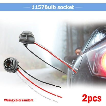 LLDI 2x Car 1157 Bulb Socket BAY15D Lamps Holder 12V Adapter Base Connector Car Light Base LED Light Bulb V1189-LWWAL-20260327-04337