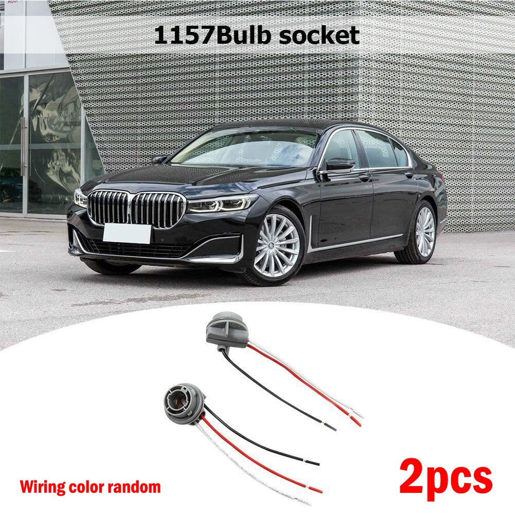 LLDI 2x Car 1157 Bulb Socket BAY15D Lamps Holder 12V Adapter Base Connector Car Light Base LED Light Bulb V1189-LWWAL-20260327-04337