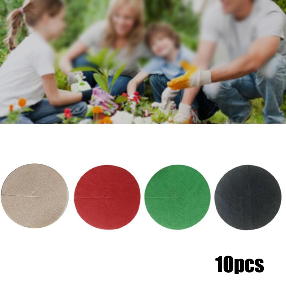 Arkzeo Degradable Non Woven Fabric Tree Mulch Ring Pack Of 10 Water Permeable Black V1189-LWWAL-20260327-04353