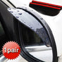 Rain Board Side Rear Mirror Visor Rear View Black Transparent Car Eyebrow Guard Replacement Rubber Accessories V1189-LWWAL-20260327-04355