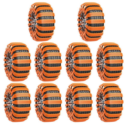 10Pcs Chain Auto Winter Tire Wheels Chains Anti Skid Chains For Car Truck Suv V1189-LWWAL-20260327-04358