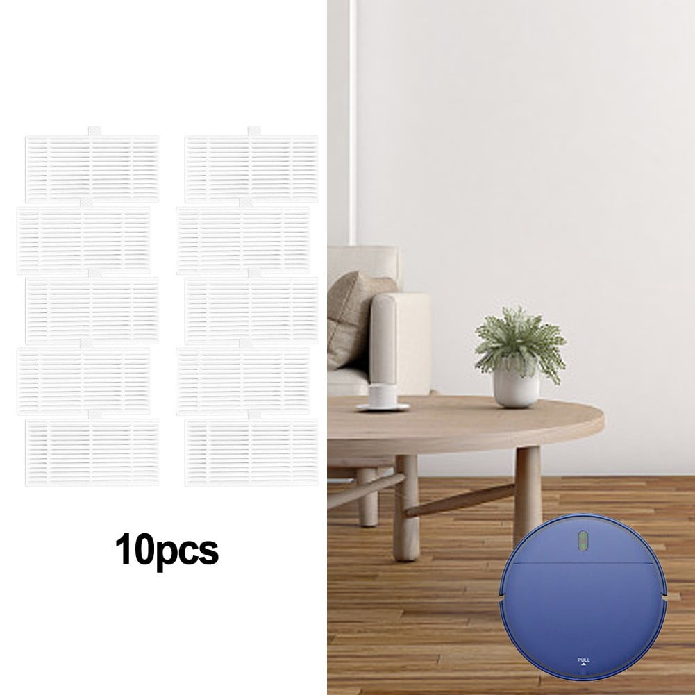10 Pcs Filter For MAMNV BR150/BR151 For ZCWA BR150/BR151 2-in-1 Robot Vacuum Cleaner Replacement Robot V1189-LWWAL-20260327-04365