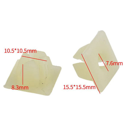 50x Bumper License Plate Nut Bracket Clips #14 Screw Grommet For GMC for Chevrolet V1189-LWWAL-20260327-04367