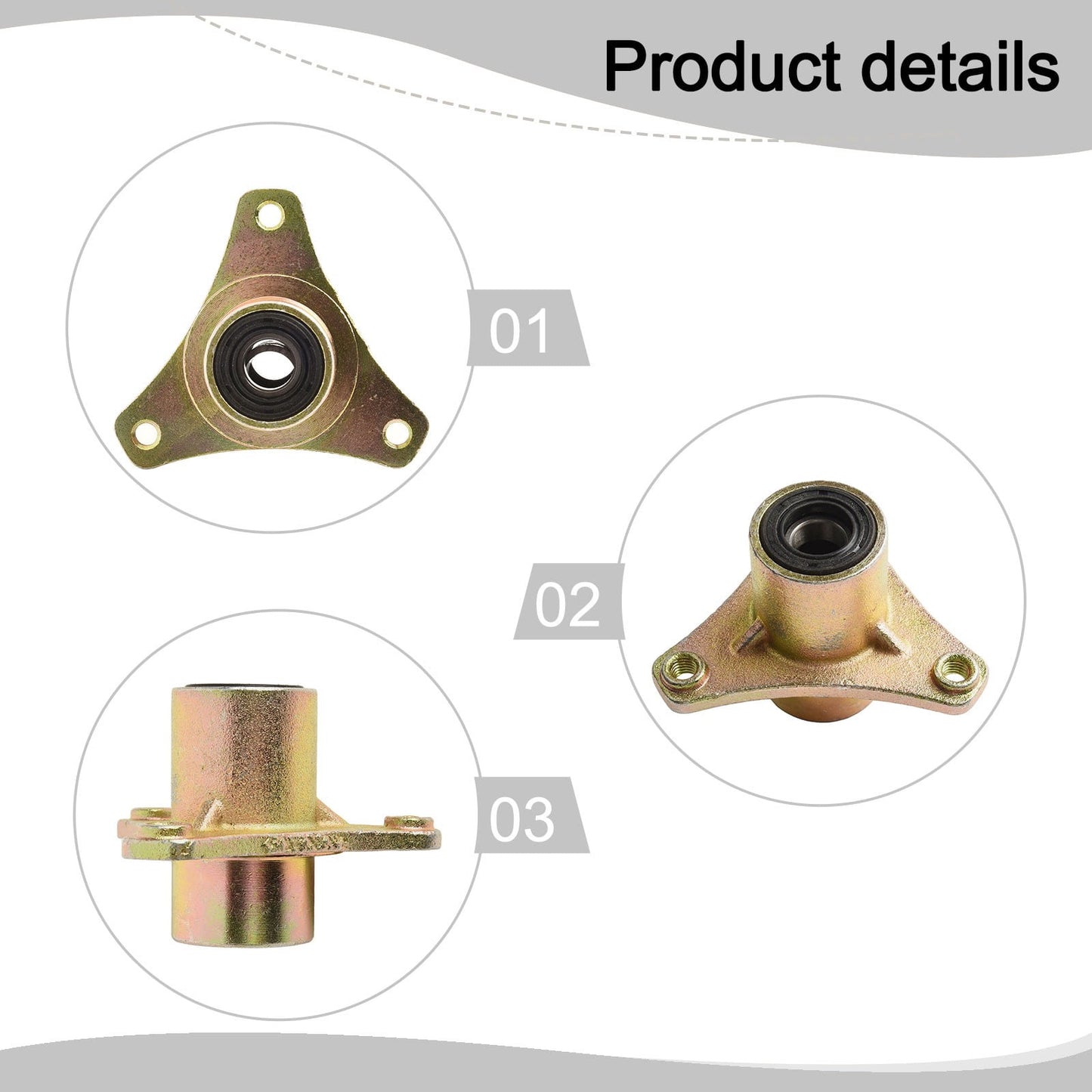 for ATV Quad Front Wheel Hub For Kazuma Meerkat for 50cc 110cc Go Kart V1189-LWWAL-20260327-04368