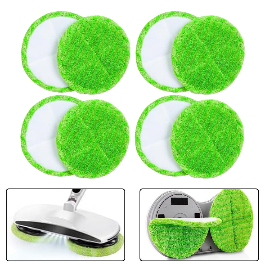 For Electric Mop Floating Mop Cleaning Floors Rotating Heads, Absorbent Mop Pads 1 V1189-LWWAL-20260327-04369