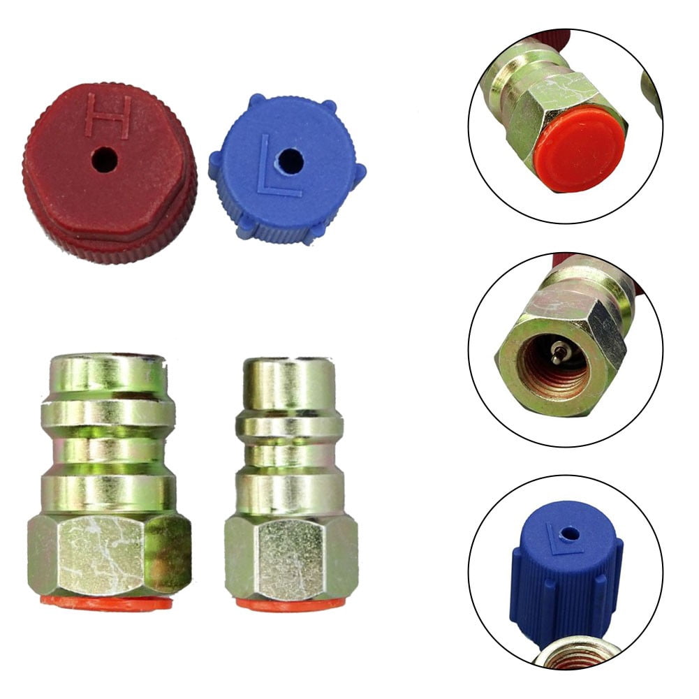 Adapter Conversion Connection Kit Automotive Air Conditioning R12 To for R134a V1189-LWWAL-20260327-04374