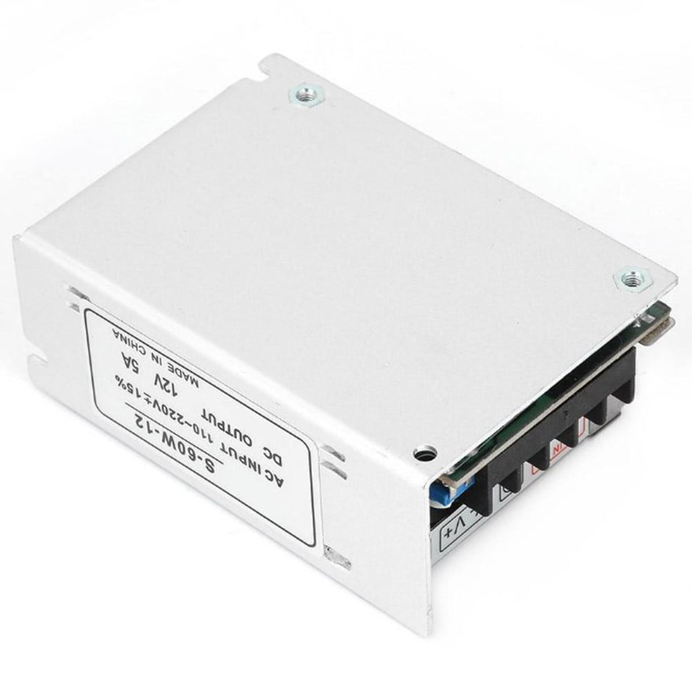 12V 5A Power Supply Adapter 60W Switching Power Supply12V Dc For Led Strip Light Smile Home V1189-LWWAL-20260327-04375