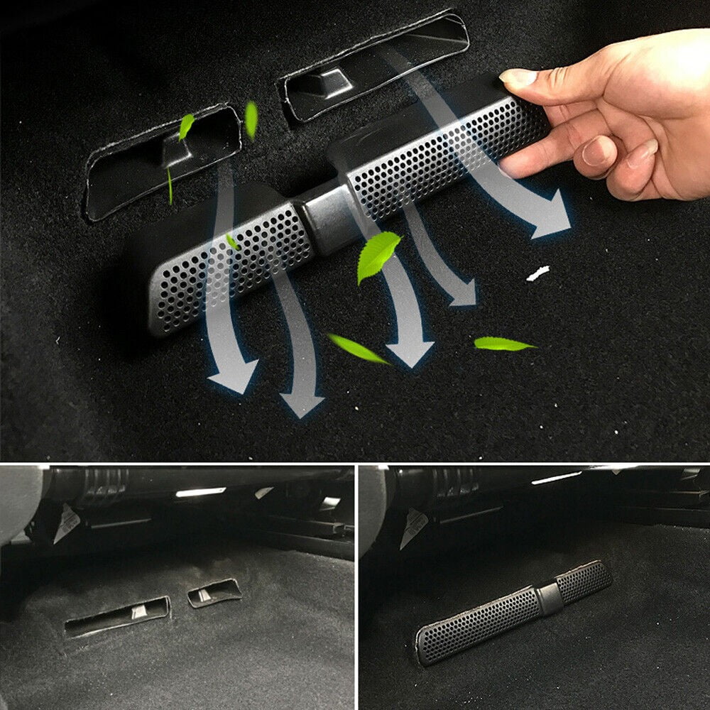 2Pcs Air Condition Cover Grille For Ateca Interior Car Rear Air Outlet Vent V1189-LWWAL-20260327-04376
