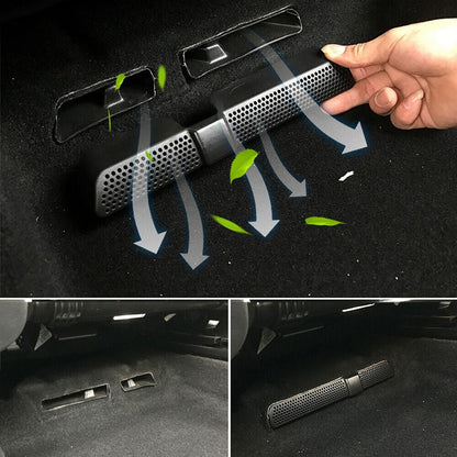 2Pcs Air Condition Cover Grille For Ateca Interior Car Rear Air Outlet Vent V1189-LWWAL-20260327-04376