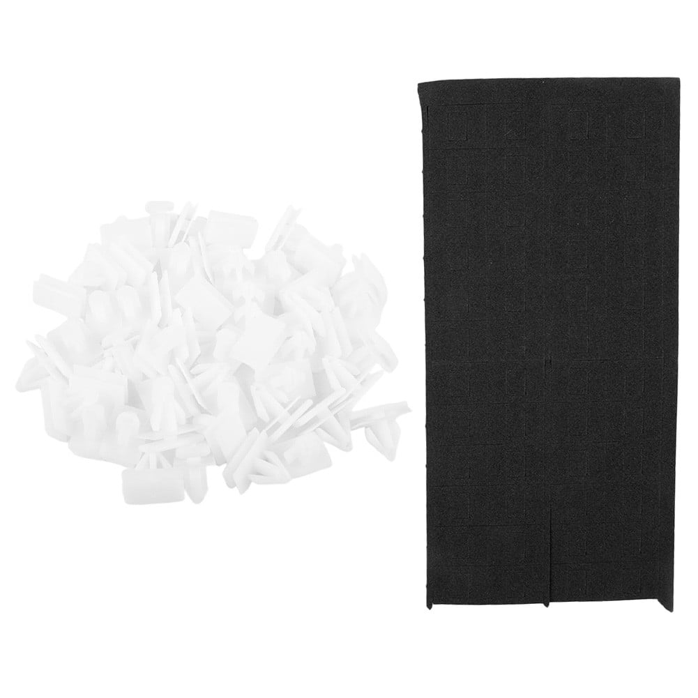50Pcs Exterior Rocker Panel Moulding Clip Fastener Sealer for Ford 2013-2021 V1189-LWWAL-20260327-04377