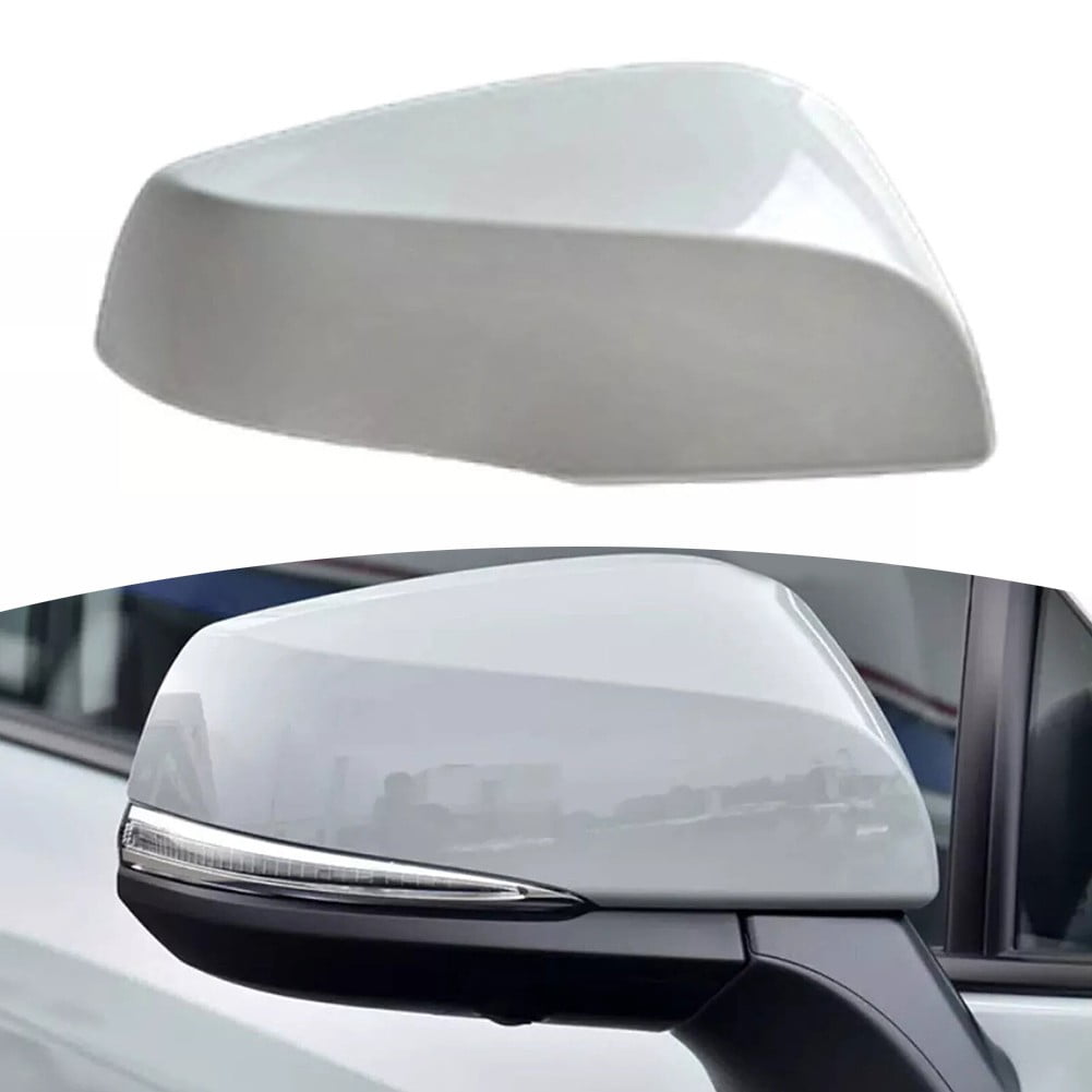1pcs Passenger / Driver Side Rearview Mirror Cover Cap For Toyota for RAV4 20-23 Black-R V1189-LWWAL-20260327-04379