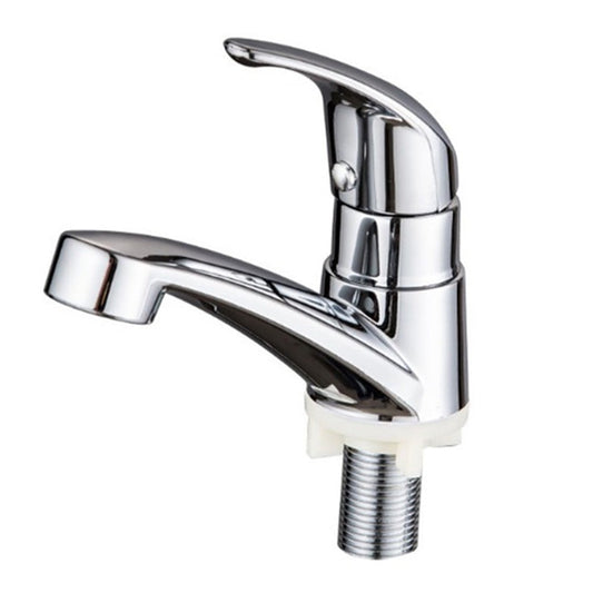 Arkzeo Chrome Basin Faucet Cold Sink Water Basin Tap Single Handle Faucet Tap Deck Mounted for Bathroom V1189-LWWAL-20260327-04382