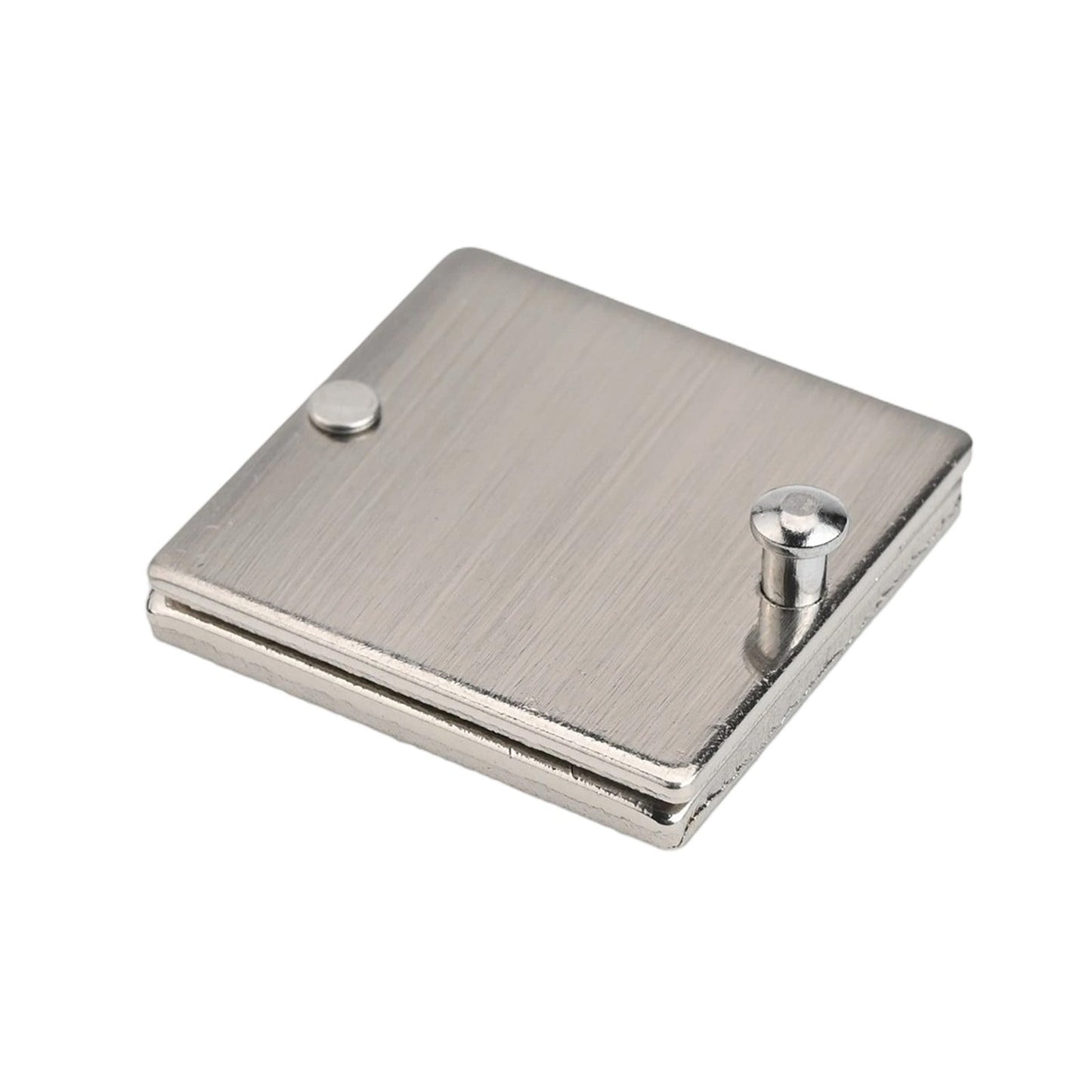 Square Peephole Cover Door Viewer Peephole Security Cap Kit Tape Install Brushed Smile Home Brushed V1189-LWWAL-20260327-04393