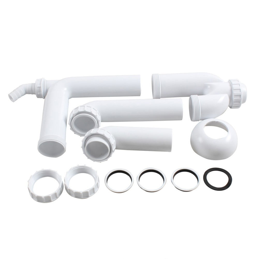 Arkzeo G1-1/2 Inch Kitchen Sink Drain Pipe 40mm Smooth U-Bend Design for Easy Flow V1189-LWWAL-20260327-04394