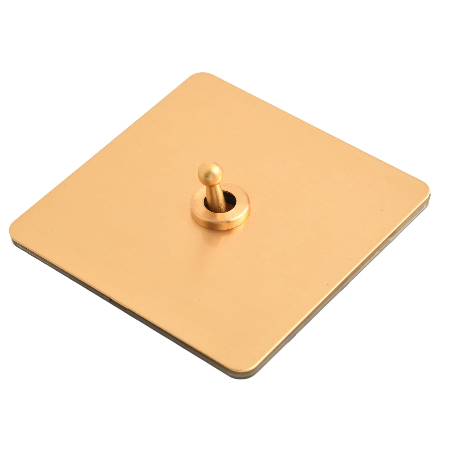 Toggle Light Rocker Switch 1/2 Way Retro Brass Plate Lever 86 Type Toggle Switch 1 Gang Smile Home 1 Gang V1189-LWWAL-20260327-04395