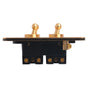 Toggle Light Rocker Switch 1/2 Way Retro Brass Plate Lever 86 Type Toggle Switch 1 Gang Smile Home 4 Gang V1189-LWWAL-20260327-04397