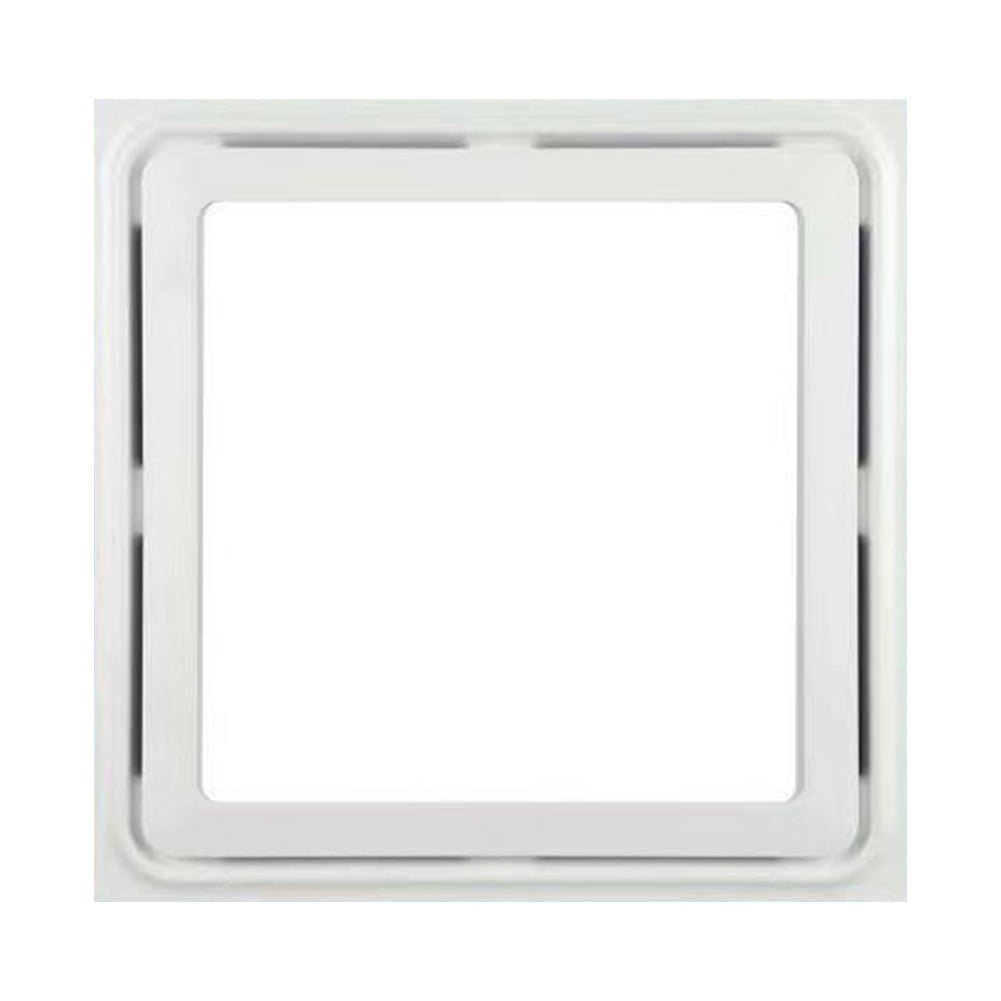 Powerful Bathroom Exhaust Fan With Led Lights 30*30Cm Exhaust Fan White Abs Smile Home V1189-LWWAL-20260327-04399