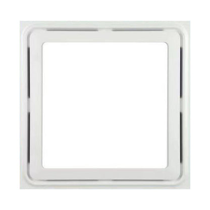 Powerful Bathroom Exhaust Fan With Led Lights 30*30Cm Exhaust Fan White Abs Smile Home V1189-LWWAL-20260327-04399
